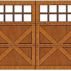Wood garage door specifications