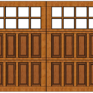 Cheap wood garage doors