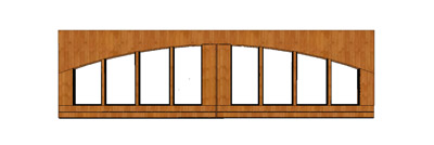 Garage door sizes